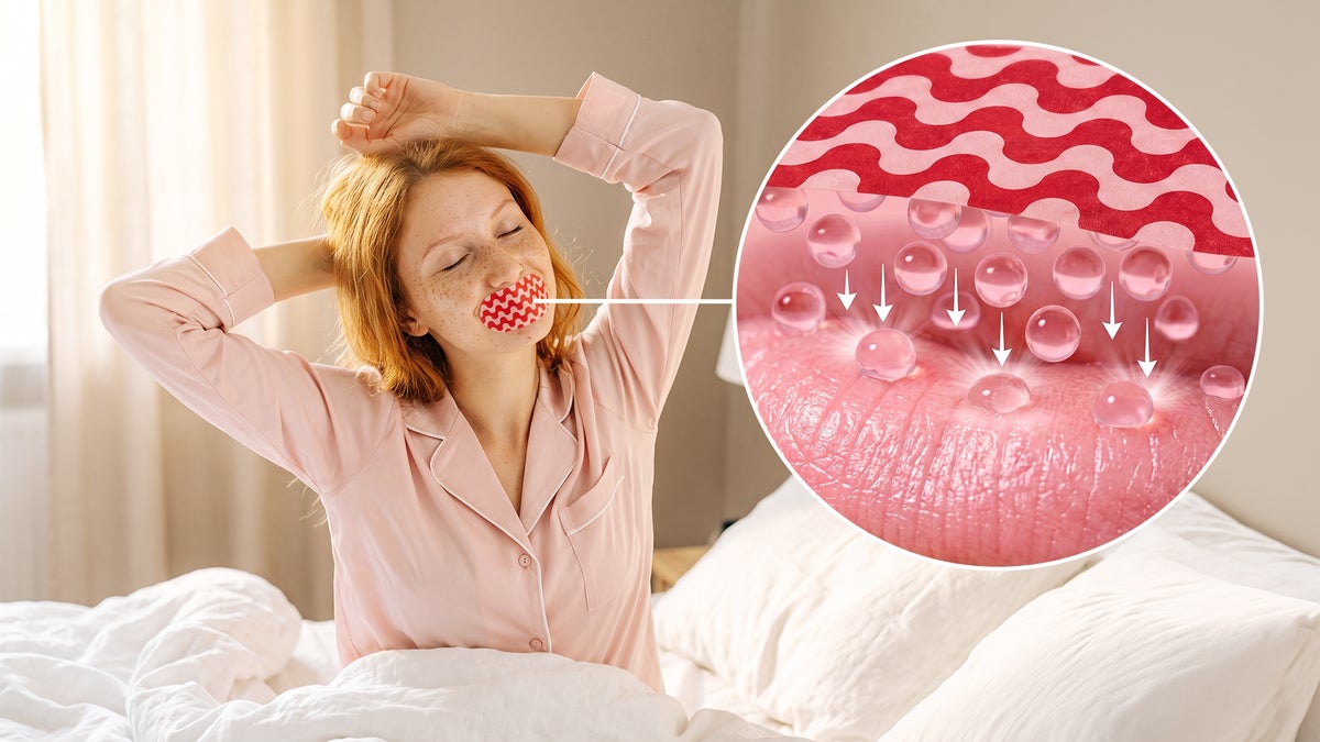 I Swapped My Night Cream For Ugly Sleep Club Mouth Tape And Woke Up With Soft Lips